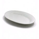 BANDEJA OVAL PORC. SPA REG. 25.5x17 CM (7751)