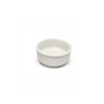 CAZUELA DE CERAMICA 9 CM BLANCA LISA