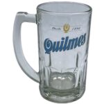 CHOPP DE VIDRIO 350 CM3 DECORADO CERVEZAS