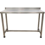 MESA 100% AC INOX C/TACOS ANTID.ESTRUC.H 1.8 X 0.5 MTS.