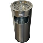 BASURERO DE PIE ACERO INOX 25X60 CM (01273-0015)