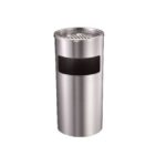 BASURERO/ CENICERO DE PIE AC INOX 42 LITROS (01273)
