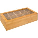 CAJA DE TE BAMBOO 10 DIVISIONES (A.F. BBBATE11)