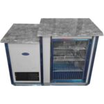 HELADERA VITRINA MOSTRADOR SAN AGUSTIN 1/4 HP 1.2 MTS