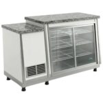 HELADERA VITRINA MOSTRADOR SAN AGUSTIN 1/3 HP 1.7 MTS