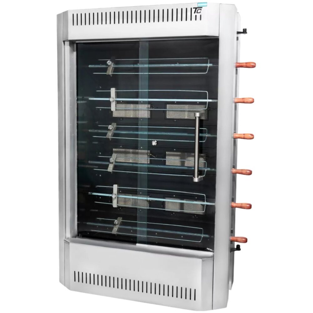 Imágen principal de 1258 - SPIEDO TECNOCALOR 6 ESPADAS -24/30 POLLOS SPIEDO TECNOCALOR 6 ESPADAS -24/30 POLLOS - Imagen 1